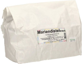Produktbild von Natusat Mariendistel Kraut Einzelfuttermittel zur Unterstützung von Leber und Verdauung 500 g