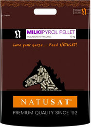 Natusat Milki Pyrol Pellets Ergänzungsfutter für Pferde zur Unterstützung des Stoffwechsels mit Vitamin B12 und Biotin 10 kg - 10 kg – Bild 1 von 2