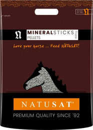 NATUSAT Mineralsticks Pellets Mineralfutter für Pferde 8 kg – Bild 1 von 4