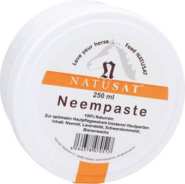 Natusat Neempaste zur Wundpflege für Pferde mit Neemöl und Schwarzkümmelöl 250 ml – Bild 1 von 3