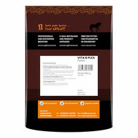 Produktbild von Natusat Vita B Plex Pellets 1000 g Vitamin Ergänzungsfutter für Pferde zur Unterstützung von Verdauung und Stoffwechsel