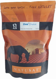 Natusat Zink Chelat Plus Nahrungsergänzung für Pferde Pulver 1 kg – Bild 1 von 9