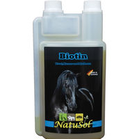 Produktbild von NatuSol Biotin Flüssig für Pferde zur Unterstützung von Haut, Fell und Hufhorn 1000 ml