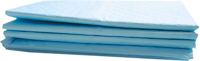 NatuSol Einweg-Welpenunterlage und Inkontinenz-Unterlage für Hunde 40 x 60 cm Blau – Bild 1 von 2