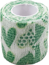 NatuSol Kohäsive Bandage grün mit Herzen 5 cm x 4,5 m Set I – Bild 1 von 2