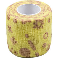 Produktbild von NatuSol Kohäsive Bandage mit Motiv Gelb 5 cm x 4,5 m