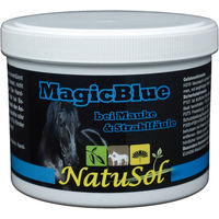 Produktbild von NatuSol MagicBlue Gel zur Wundpflege für Pferde bei Mauke und Strahlfäule 500ml