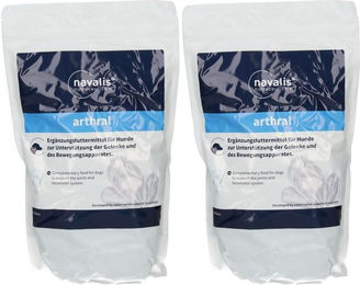 Produktbild von Navalis arthral DOG Gelenk-Supplement Pulver für Hunde 600g