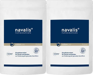 Produktbild von Navalis Coloncare Pferdepulver zur Unterstützung der Magen-Darm-Verdauung 1,2 kg