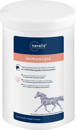 Produktbild von Navalis Immuncare Pferd Ergänzungsfutter zur Immunstärkung für die Zucht
