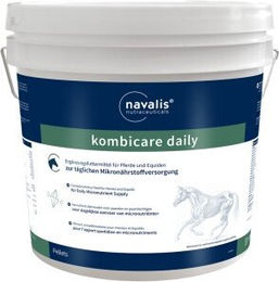 Produktbild von navalis kombicare daily Pferd Ergänzungsfutter zur Unterstützung von Immunsystem, Haut, Fell und Sportleistung 10 kg