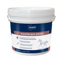 Produktbild von Navalis Musclecare Amino Pferd Ergänzungsfutter Pulver für Fohlen Aufzucht und Sportleistung