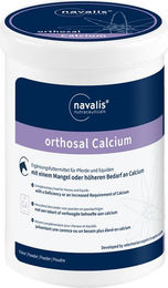 Produktbild von Navalis Orthosal Calcium Pferd Mineralfutter Pulver für Fohlen Aufzucht und Sportpferde