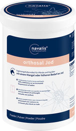 Produktbild von Navalis orthosal Jod Nahrungsergänzung für Pferde zur Unterstützung von Herz und Verdauung für Fohlen, Zucht und Sportpferde