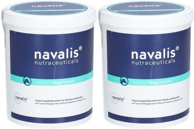 Produktbild von Navalis orthosal Magnesium Horse Mineralfutter Pulver zur Unterstützung von Gelenken, Knochen, Herz und Stoffwechsel für Pferde