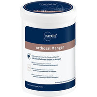 Produktbild von Navalis orthosal Mangan Mineralfutter Pulver für Pferde zur Unterstützung von Gelenken und Knochen