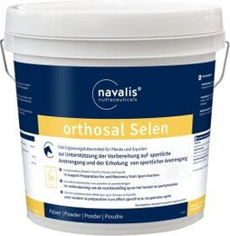 Produktbild von Navalis orthosal Selen Horse Mineralfutter Pulver für Pferde 5 kg - 5 kg