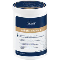 Produktbild von Navalis Orthosal Vitamin E Bio Ergänzungsfutter für Pferde mit Unterstützung für Immunsystem und Stoffwechsel als Pulver