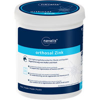 Produktbild von Navalis orthosal Zink Mineralfutter Pulver für Pferde zur Unterstützung von Haut, Fell und Hufen