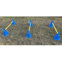 Produktbild von Navaris Agility-Hürden Set für Hunde aus Kunststoff zum Hundetraining
