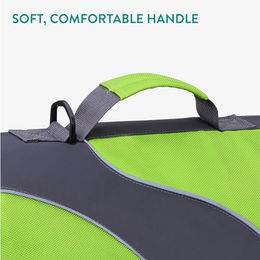 Navaris Hundeschwimmweste Rettungsweste aus Polyester Grün Größe L - 1 Stk. – Bild 1 von 13