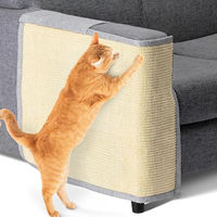 Produktbild von Navaris Kratzmatte für Katzen und Kitten aus Sisal zum Möbelschutz 50 x 70 cm