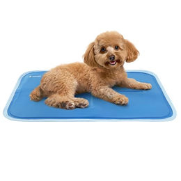 Navaris Selbstkühlende Hundematte aus Nylon in Blau 40 x 50 cm - 40 cm – Bild 1 von 7