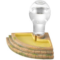 Produktbild von Navaris Wassernapf für Reptilien aus Kunstharz in Beige und Gelb für Schildkröten, Echsen und Bartagamen - 400 ml