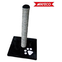 Produktbild von Nayeco Savanna Kratzsäule für Katzen Schwarz 40 x 40 x 63 cm