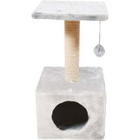 Produktbild von Nayeco Savanna Town Kratzbaum für Katzen in Grau und Weiß 60x30x30cm