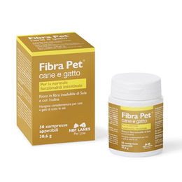 NBF Lanes Fibra Pet Ballaststoff-Tabletten für Hunde und Katzen zur Unterstützung der Darmfunktion 50 Stück – Bild 1 von 1