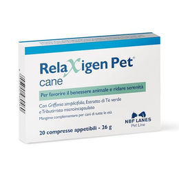 NBF Lanes Relaxigen Pet Hund Tabletten zur Förderung der Ruhe für mittelgroße bis große Hunde 20 Stück – Bild 1 von 1