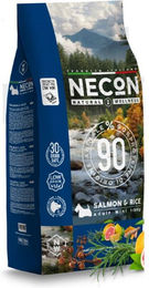Produktbild von Necon-Petfood Adult Mini Hundefutter mit Lachs und Reis für Haut, Fell und Zahnpflege 1000g