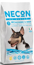 Produktbild von Necon-Petfood No Gluten Hundefutter mit Truthahn und Reis