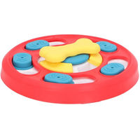 Produktbild von Neoglint Intelligenzspielzeug Hund Leckerli Puzzle Futterspielzeug für Welpen Rot