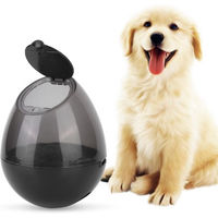 Produktbild von Neoglint Interaktives Intelligenzspielzeug für Hundewelpen Slow Feeder Futterspender aus Kunststoff Schwarz