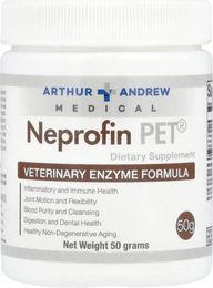 Produktbild von Neprofin Pet Tierärztliche Enzymformel Pulver für Gelenke Magen-Darm und Immunsystem 50g