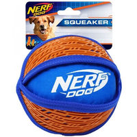 Produktbild von NERF Dog Force Grip Ball Hundespielzeug aus TPR und Nylon 15 cm