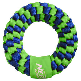 Nerf Dog Hundespielzeug Ring aus geflochtenem Nylon – Bild 1 von 1
