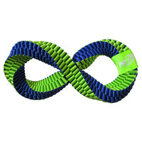 Produktbild von Nerf Dog Infinity Geflochtenes Hundespielzeug aus Nylon in Bunt