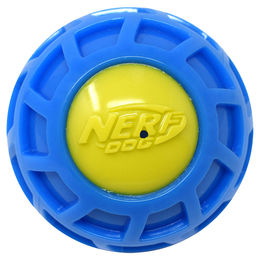 Produktbild von Nerf Dog Micro Squeak Exo Ball Hundespielzeug aus Gummi 7,5 cm