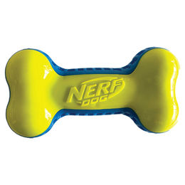 Nerf Dog Micro Squeak Exo Bone Kauspielzeug für Hunde aus TPR – Bild 1 von 1