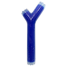 Produktbild von Nerf Dog Scentology Stick Wurfspielzeug mit Erdnussbutter aus TPR in Blau - 25 cm