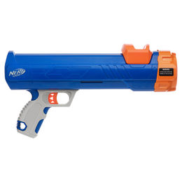 Nerf Dog Tennis Ball Blaster Wurfspielzeug mit Zielscheibe aus Nylon in Blau – Bild 1 von 1