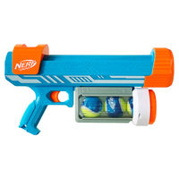 Produktbild von Nerf Dog Ultra Blaster Tennisball für Hunde aus Kunststoff in Blau und Bunt