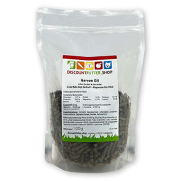 Produktbild von Nerven Kit Beruhigung Pellets mit Vitaminen als Ergänzungsfutter