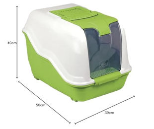 Produktbild von Netta 48006 Katzen-Toilettenbezug in Grün