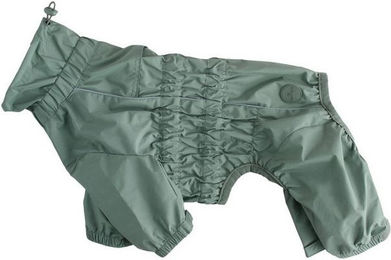 Next Hunderegenmantel für erwachsene Hunde wasserabweisend aus Polyester in Grün – Bild 1 von 4