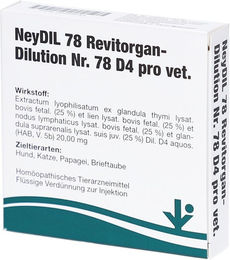 NeyDIL 78 Revitorgan-Dilution Nr. 78 D4 für Hund Katze Papagei und Taube – Bild 1 von 2