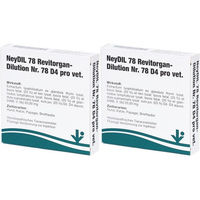 Produktbild von NeyDIL 78 Revitorgan-Dilution Nr. 78 D4 für Tiere